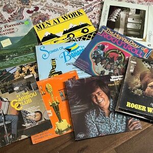 Vintage Vinyl Record Collection